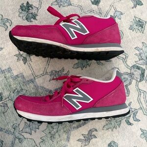 New Balance Bright Pink Sneakers